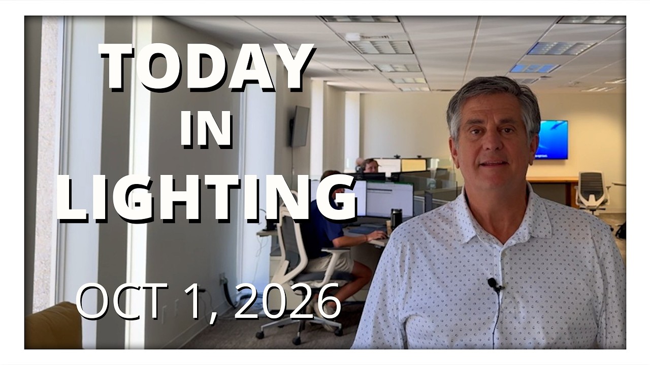 today in lighting October 1 2026