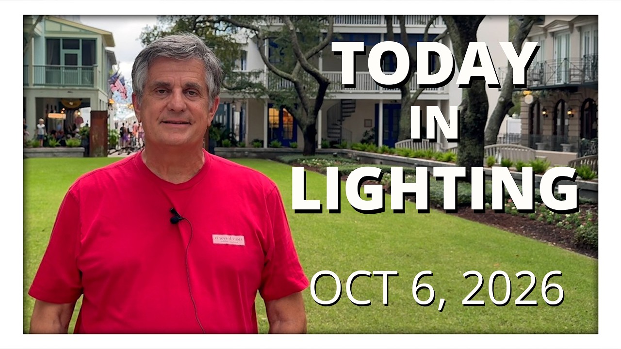 today in lighting October 6 2026