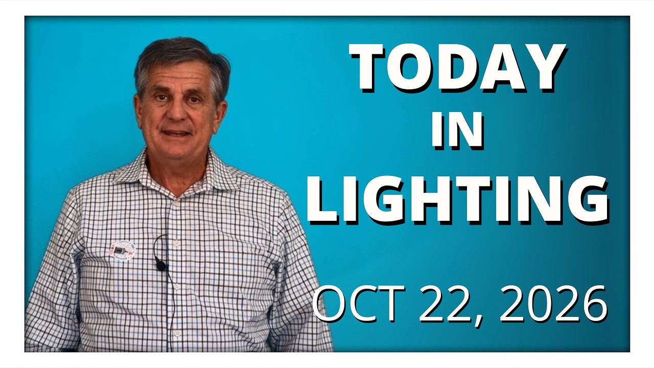 today in lighting October 22 2026